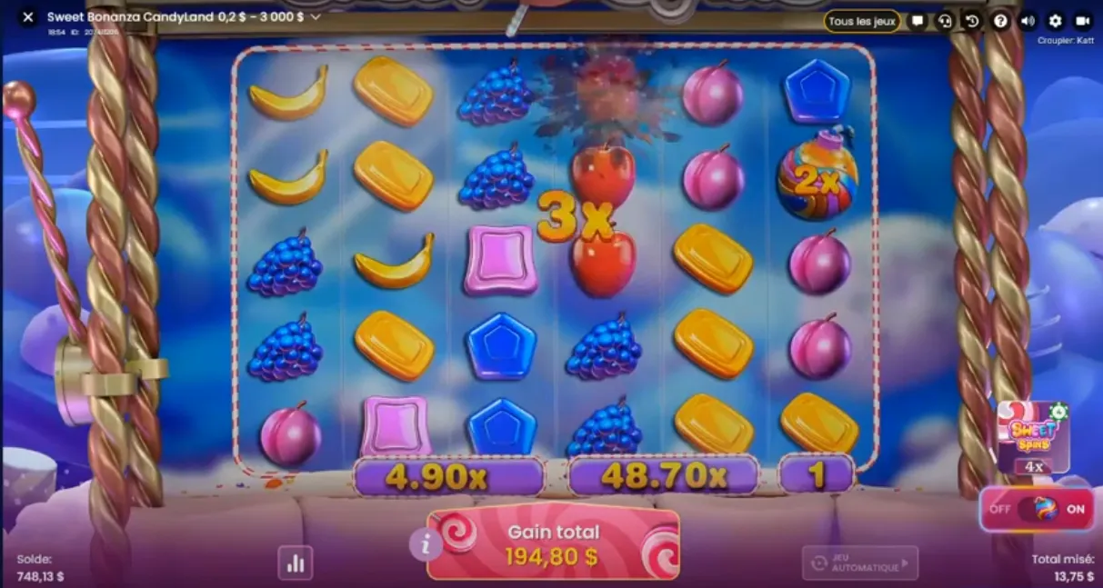 Sweet Bonanza Candyland