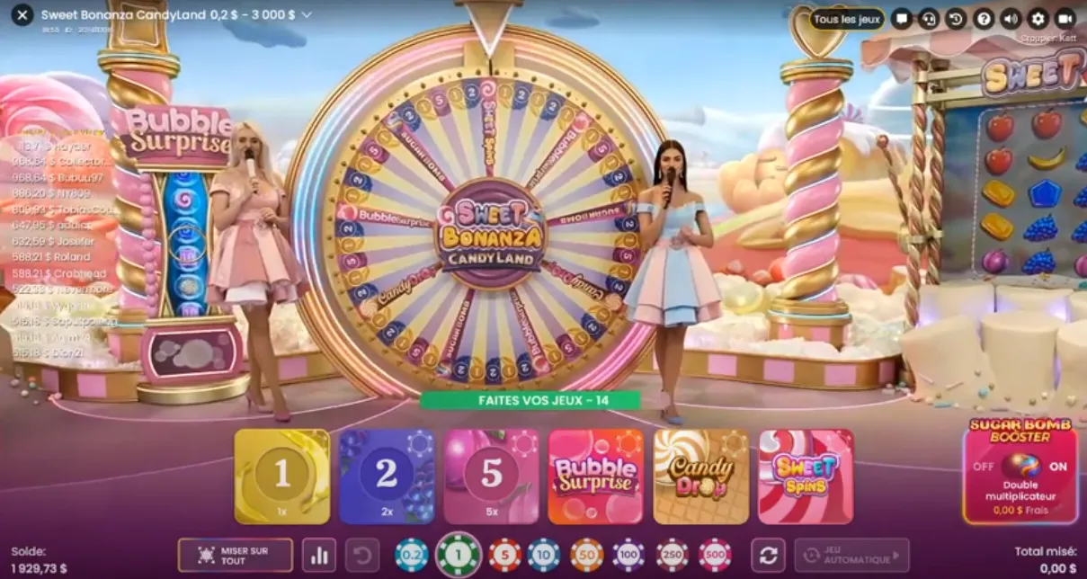 Sweet Bonanza Candyland demo